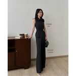 Load image into Gallery viewer, Kadaka B-0231 Highwaisted Culotte Stripes | Celana Kulot Wanita Stripes
