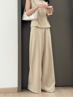 Load image into Gallery viewer, Kadaka B-0231 Highwaisted Culotte Stripes | Celana Kulot Wanita Stripes
