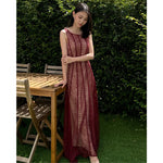 Load image into Gallery viewer, Kadaka D-0267 Maxi Lace Reversible Party Dress | Dress Panjang Brukat Wanita
