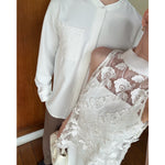 Load image into Gallery viewer, Kadaka Couple Group Family Outfit | CNY Imlek Cheongsam Top Dress Outer and Men Shirt | Season of Luck Collection (1)
