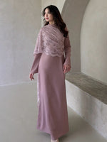 Muat gambar ke penampil Galeri, Kadaka Couple Group Family Outfit | Long Dress and Men Shirt | Dusk Reverie Collection
