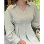 Load image into Gallery viewer, Kadaka Couple Outfit | Airflow Linen Top Blouse Skirt and Shirt | Cloud Nine Collection (1)

