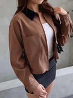 Muat gambar ke penampil Galeri, Kadaka Soho Jacket | Outer with Corduroy Collar | Jaket Wanita | Brooklyn Collection O-0218
