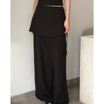 Load image into Gallery viewer, Kadaka B-0233 Skirt Layered Culottes | Celana Kulot Wanita detail Rok

