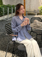 Load image into Gallery viewer, Kadaka Couple Outfit | Airflow Linen Top Blouse Skirt and Shirt | Cloud Nine Collection (1)
