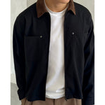 Muat gambar ke penampil Galeri, Kadaka Couple Outfit | Women and Men Outer with Corduroy Collar | Brooklyn Collection
