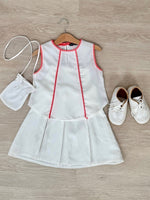 Muat gambar ke penampil Galeri, Kadaka KG-0114 Girls Sleeveless Top with Mini Sling Bag | Atasan Anak Perempuan
