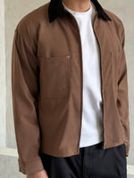 Muat gambar ke penampil Galeri, Kadaka Soho Jacket | Men Outer with Corduroy Collar | Jaket Pria | Brooklyn Collection MO-0112
