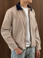 Muat gambar ke penampil Galeri, Kadaka Soho Jacket | Men Outer with Corduroy Collar | Jaket Pria | Brooklyn Collection MO-0112
