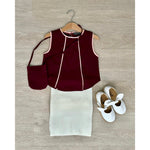 Muat gambar ke penampil Galeri, Kadaka KG-0114 Girls Sleeveless Top with Mini Sling Bag | Atasan Anak Perempuan
