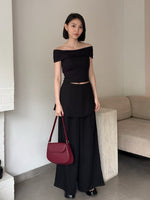 Muat gambar ke penampil Galeri, Kadaka Matching Outfit | Sleeveless Top Cullotes and Jumpsuit | Off Duty Collection
