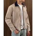 Muat gambar ke penampil Galeri, Kadaka Couple Outfit | Women and Men Outer with Corduroy Collar | Brooklyn Collection
