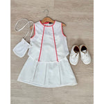 Muat gambar ke penampil Galeri, Kadaka KG-0114 Girls Sleeveless Top with Mini Sling Bag | Atasan Anak Perempuan
