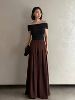 Load image into Gallery viewer, Kadaka B-0209 Super Wide Leg Double Pleated Culottes | Celana Kulot Wanita

