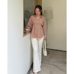 Load image into Gallery viewer, Kadaka Couple Outfit | Airflow Linen Top Blouse Skirt and Shirt | Cloud Nine Collection (2)
