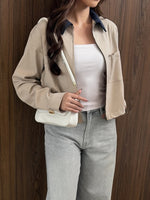 Muat gambar ke penampil Galeri, Kadaka Soho Jacket | Outer with Corduroy Collar | Jaket Wanita | Brooklyn Collection O-0218
