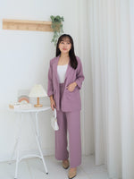 Muat gambar ke penampil Galeri, Kadaka S-0177 Set Blazer dan Culotte Wanita Bahan Flowy
