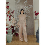 Muat gambar ke penampil Galeri, Kadaka S-0193 Set Lace Top With Satin Culotte Party CNY Imlek
