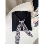 Muat gambar ke penampil Galeri, Kadaka T-0475 Blouse Tangan Panjang Detail Floral Twilly
