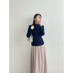 Muat gambar ke penampil Galeri, Kadaka T-0376 Top Mock Neck Long Sleeve Basic Stretch
