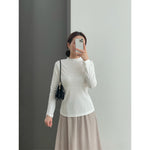 Muat gambar ke penampil Galeri, Kadaka T-0376 Top Mock Neck Long Sleeve Basic Stretch
