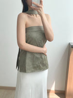 Muat gambar ke penampil Galeri, Kadaka T-0511 Tube Top Chantilly Lace with Scarf | Atasan Kemben Wanita
