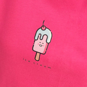 Kadaka T-0348 Kaos Tshirt Korea Foodies Super Cute